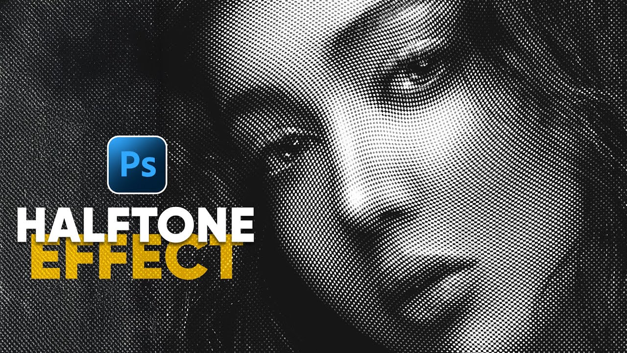 The #1 Photoshop Technique for AMAZING Halftone Effects