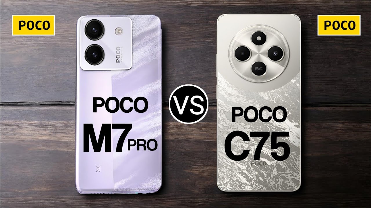 Poco M7 Pro 5G vs Poco C75 5G
