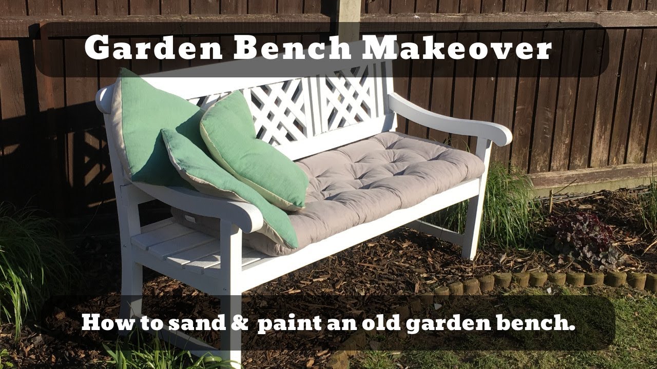DIY Garden Bench Makeover - #Lockdown Project