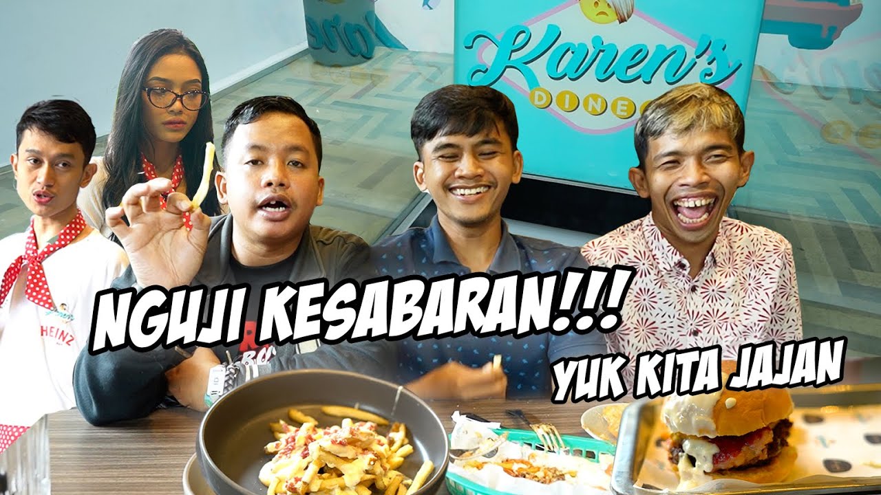 DEDE TONO DUSTIN MAKAN DI KAREN'S DINER.. BIKIN KETAKUTAN.. YUK KITA JAJAN