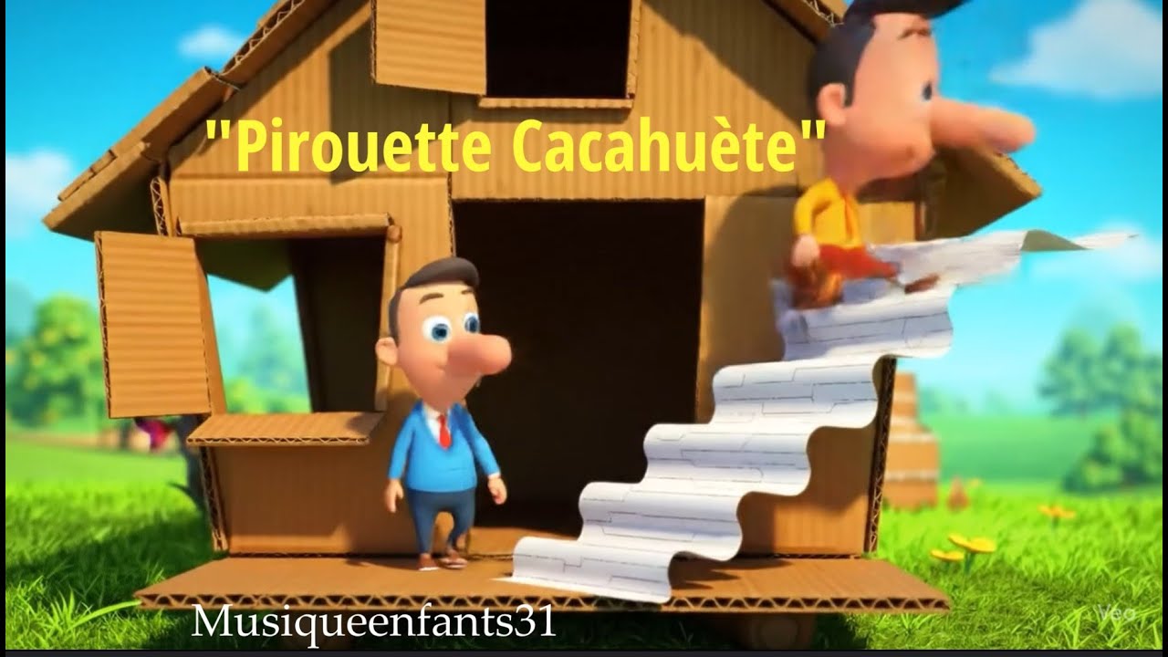 Pirouette, Cacahuète - 🎶| Chansons pour Enfants | KIDSMUSIC