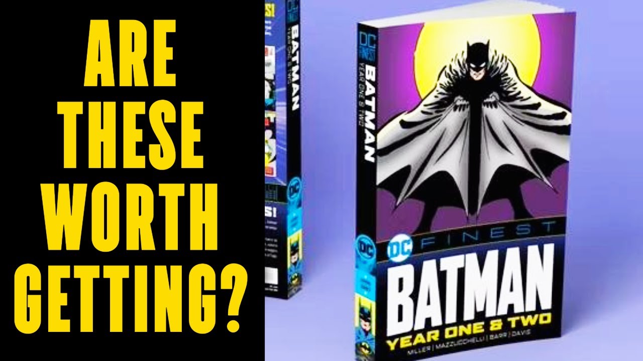 How Do DC Finest Compare To Marvel Epic Collections?