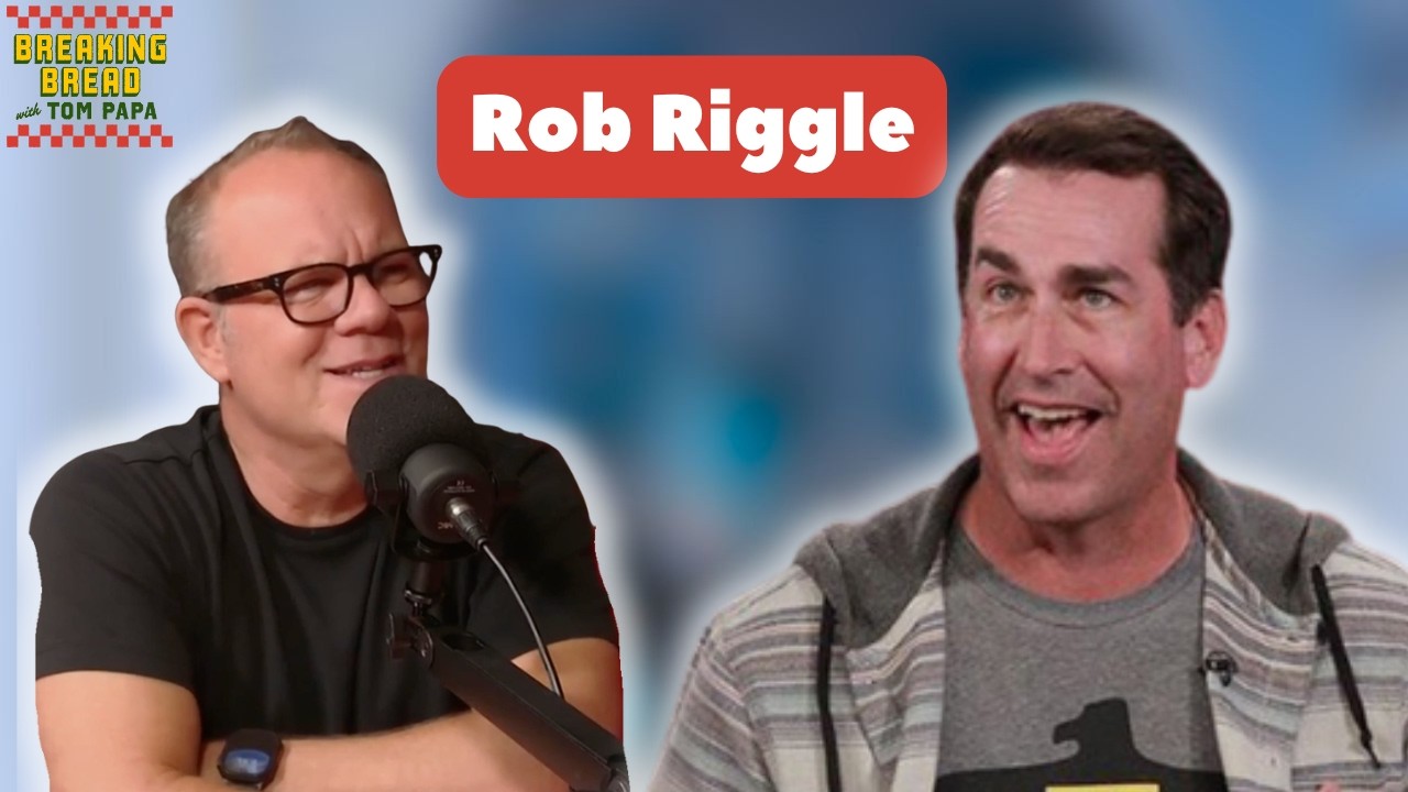 Rob Riggle was a Late Bloomer | Breaking Bread with Tom Papa