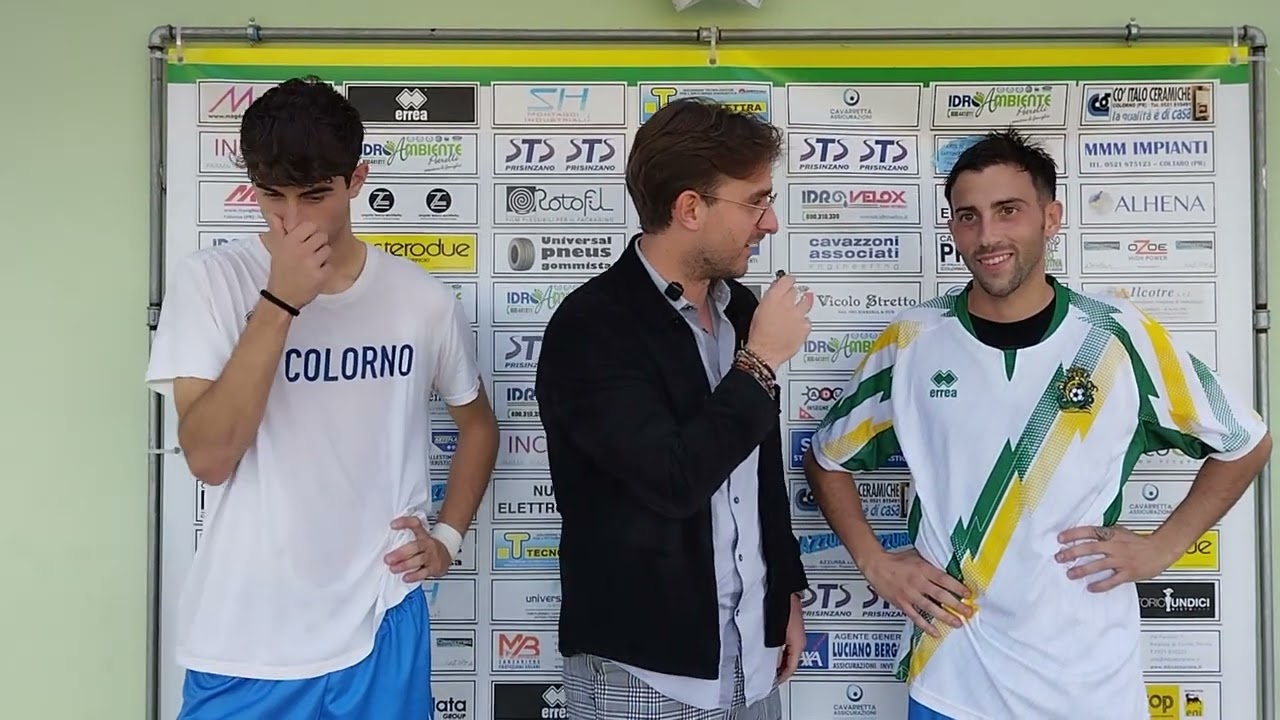 Colorno &ndash; Spes Borgotrebbia 2-1, highlights e interviste