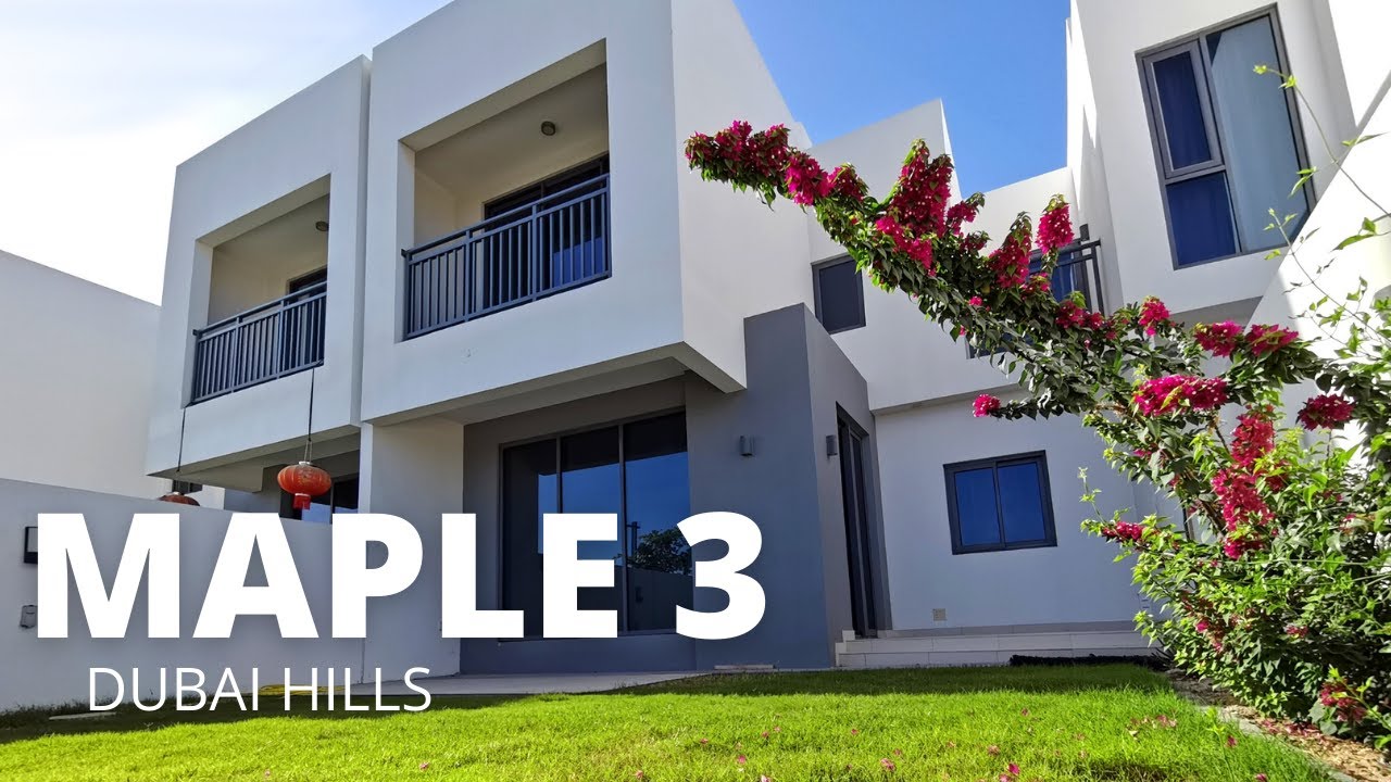 Dubai Hills Maple 3 (3 bedroom Townhouse)