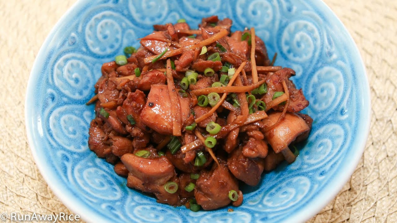 Ginger Chicken (Ga Kho Gung)