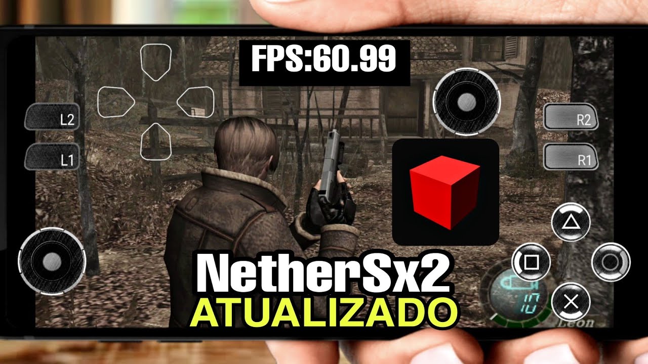 SAIU O MELHOR EMULADOR DE PS2 PARA ANDROID!! (NetherSx2 + Gameplay)