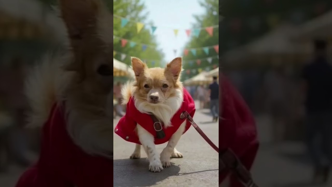 A dog wandering through the market #adorable #animals #adog #dog