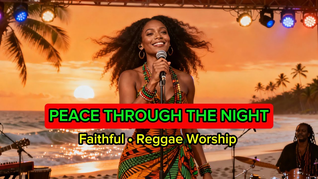 1 Hour Reggae Worship Album (15 Songs) | Faithful Through The Night – Relaxing Praise & Prayer