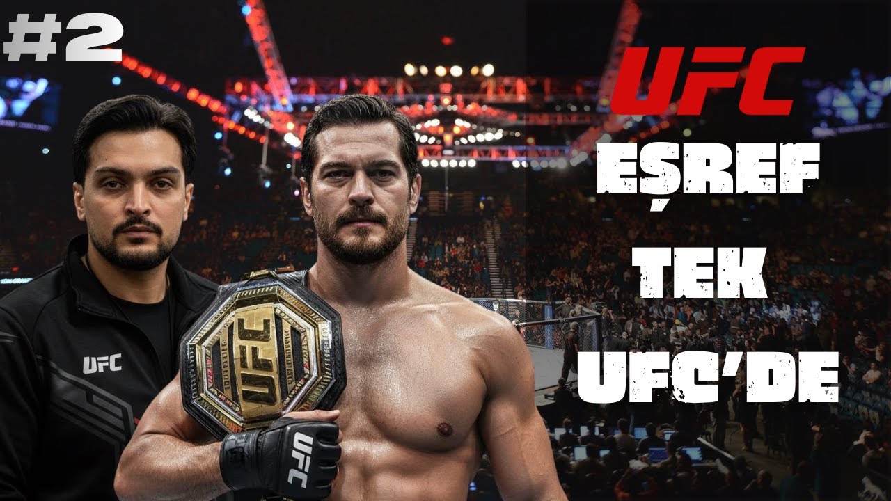 EŞREF TEK KARİYERR BÖLÜM 2!!// SON GAZ DEVAM!! #ufc #ufc5 #eşreftek