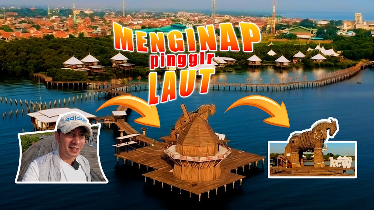 🔴 KAMAR DIATAS LAUT!! Beejay Bakau Resort - BJBR, Hotel Wisata di Probolinggo - Jawa Timur.