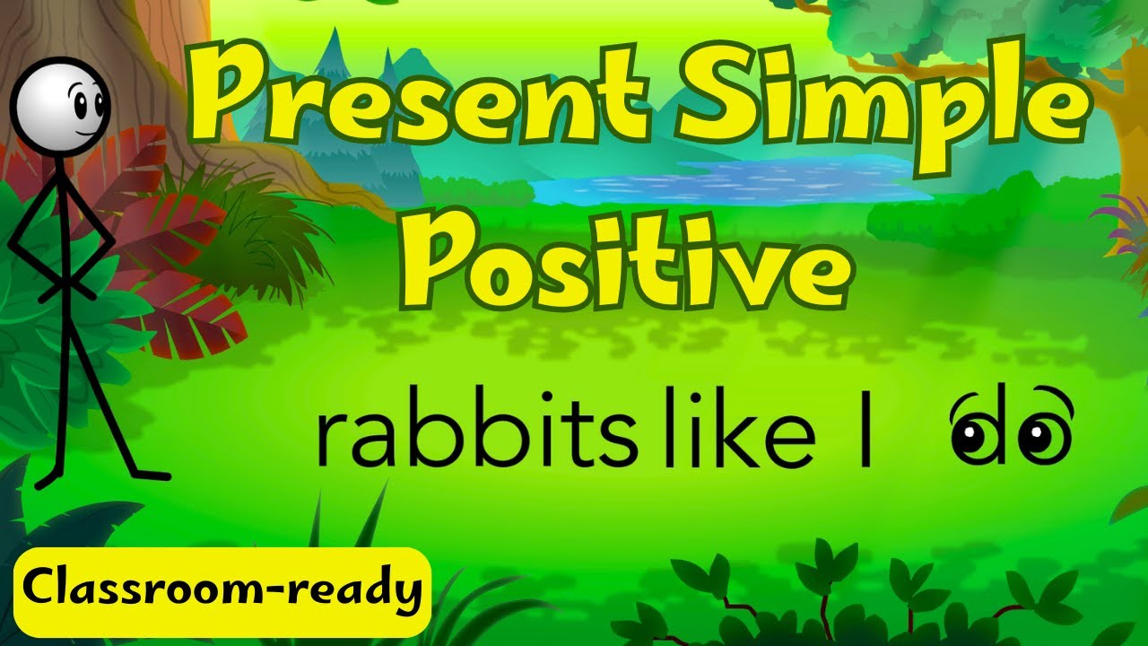 'do' Learns Present Simple Positive | ESL Grammar Story for Kids