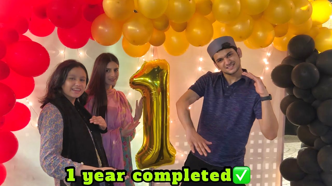 1 year daily vlogging challenge done 😍 Alhumdulillah