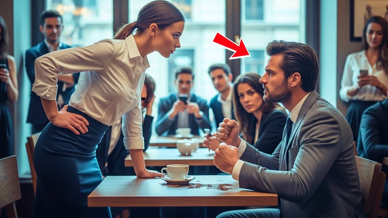 «Крикни на меня ещё раз — и всё закончится»,  предупредила официантка, и его реакция шокировала всех