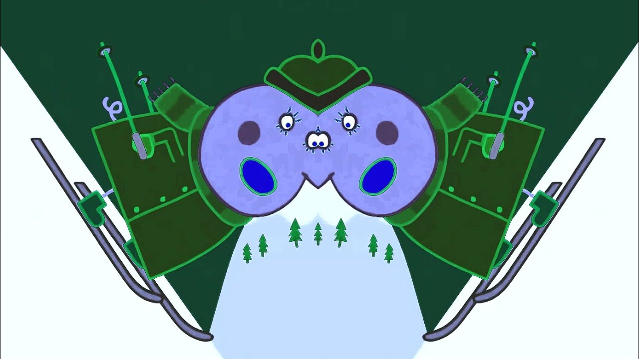 Peppa! Mommy Pig, Skid Down All The Way At Home! (Sponsored by: Klasky Csupo 2001 Effects)