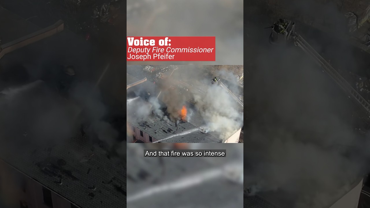 #FDNY units battle a five-alarm fire yesterday afternoon&hellip; #fire #firedepartment