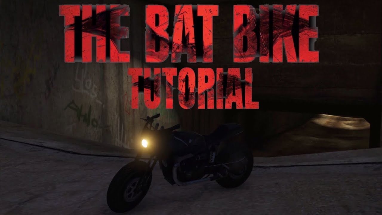 How to make the bat bike from The Batman (2022) - GTA5 Online