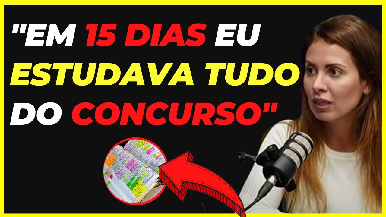 REDUZA DRASTICAMENTE SEU CICLO DE ESTUDOS PARA CONCURSO PÚBLICO ASSIM: