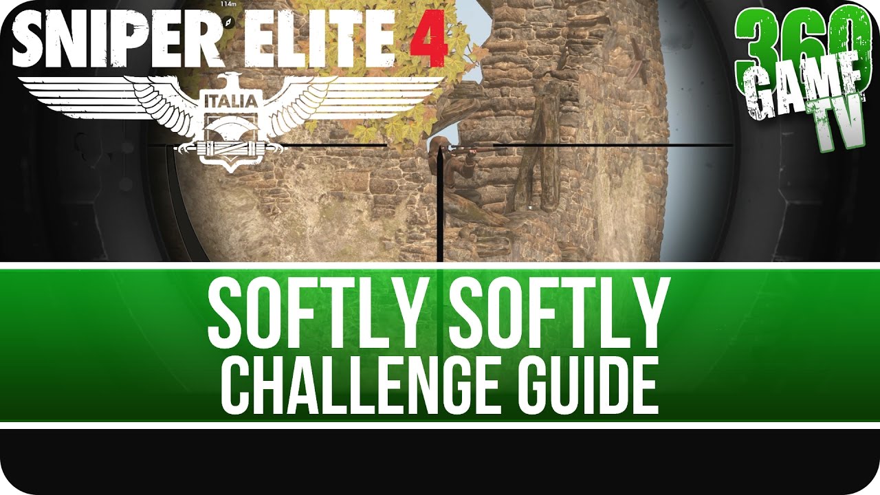 Sniper Elite 4 Softly Softly Challenge Guide (Kill the Sniper with Greta in under 5 minutes)
