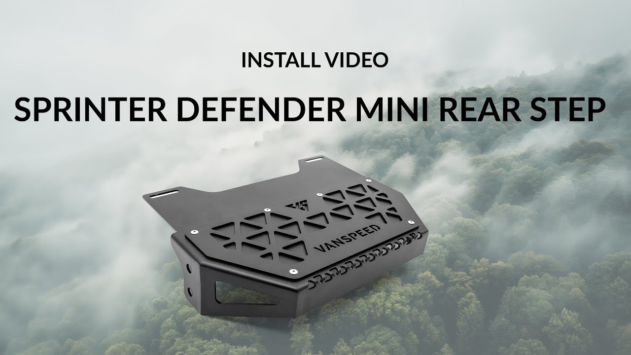 Install Video // Vanspeed Defender Mini Rear Step