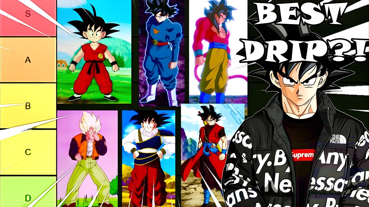 RANKING EVERY GOKU OUTFIT IN DRAGON BALL | Dragon Ball Drip Check