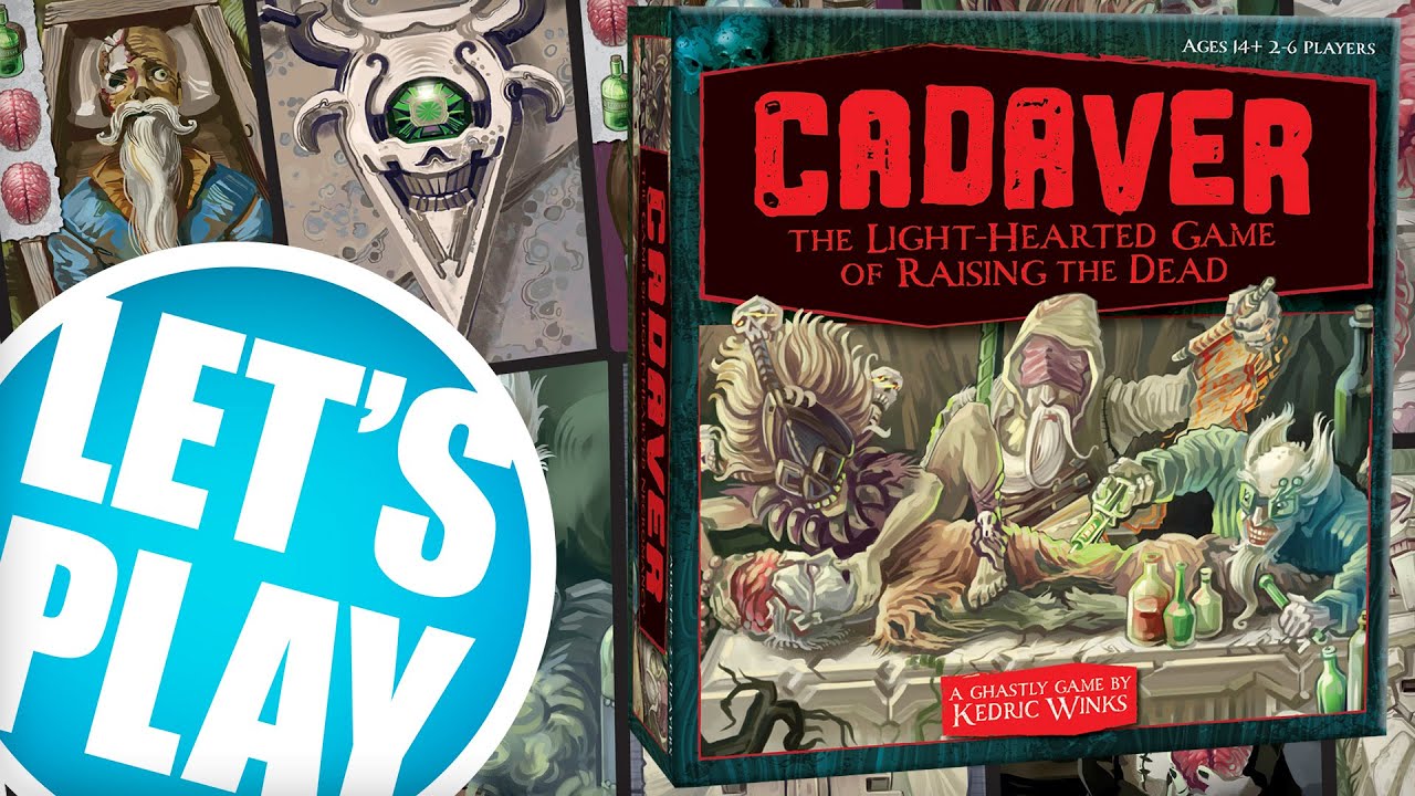 Let's Play - Cadaver, A Card Game Of Necromancy! | Kedric Winks