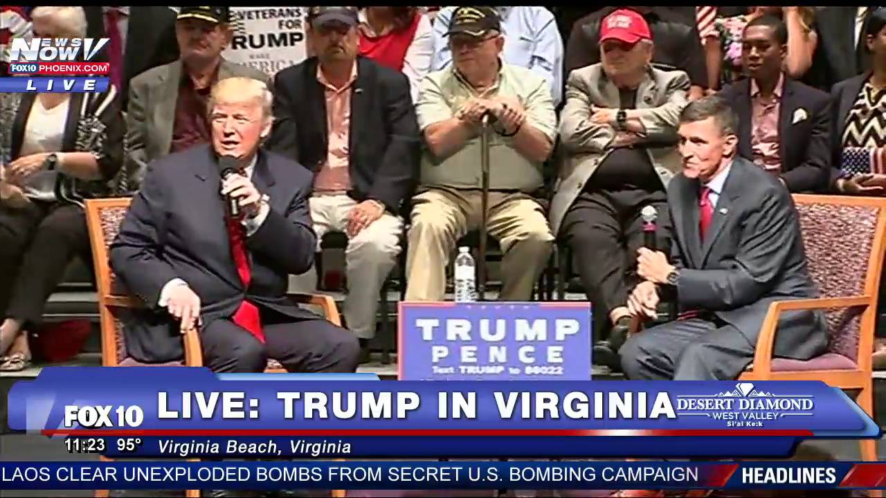 FULL: Donald Trump Town Hall Event VIRGINIA BEACH, VIRGINIA 9/6/16 - FNN