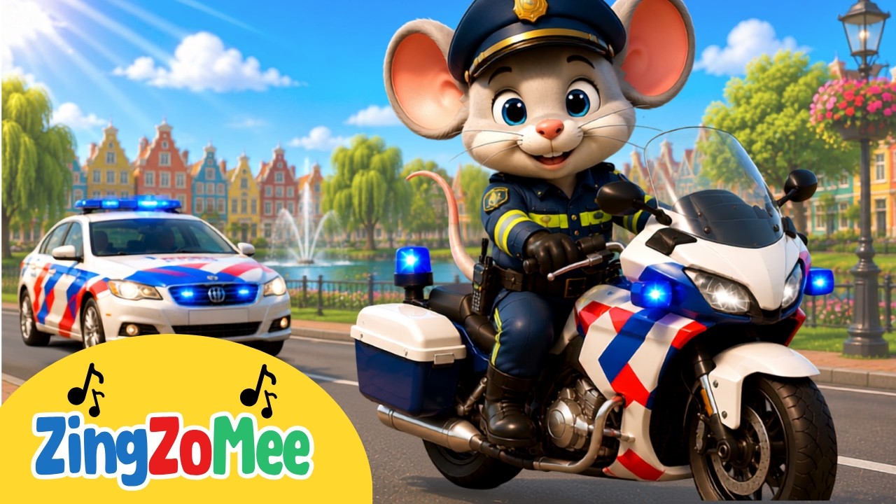 Taa Tuu, Taa Tuu! Daar komt de politie | Liedje voor Kinderen