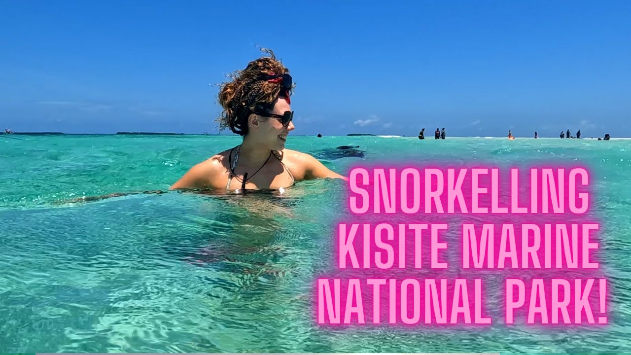 Snorkelling Kisite Marine National Park, Wasini Island, Kenya.