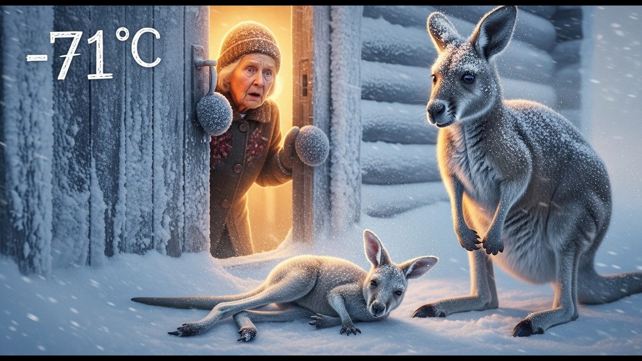 Frozen Kangaroo Baby at −71°C… An Old Woman Opens Her Door, and a Miracle Begins