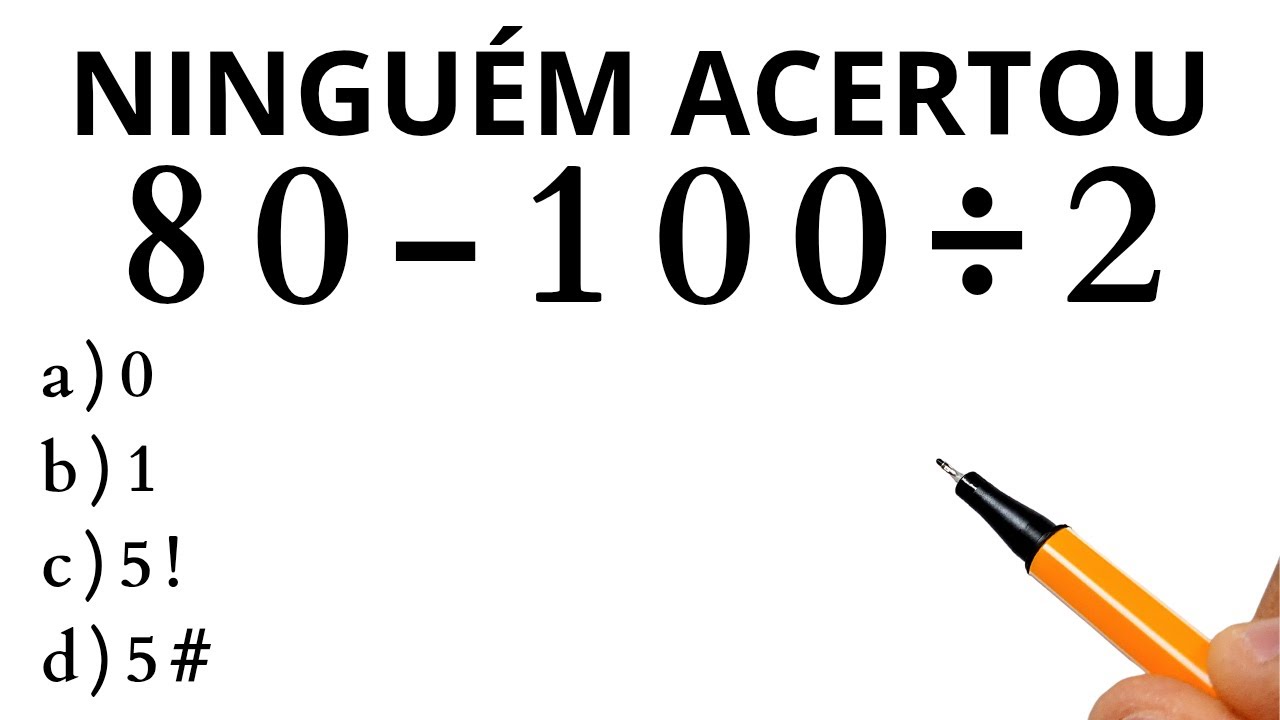 MATEMÁTICA BÁSICA - QUANTO VALE A EXPRESSÃO❓