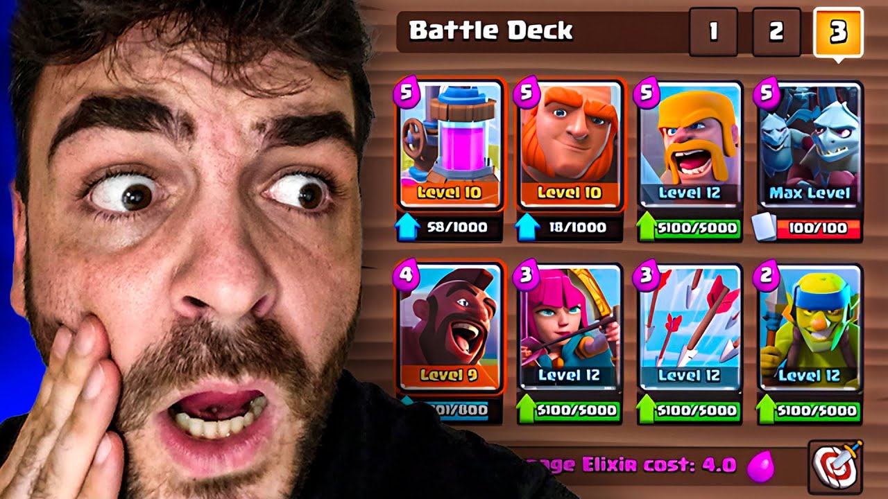 El Mazo más Antiguo de Clash Royale me sorprendió en Pleno 2026!😱