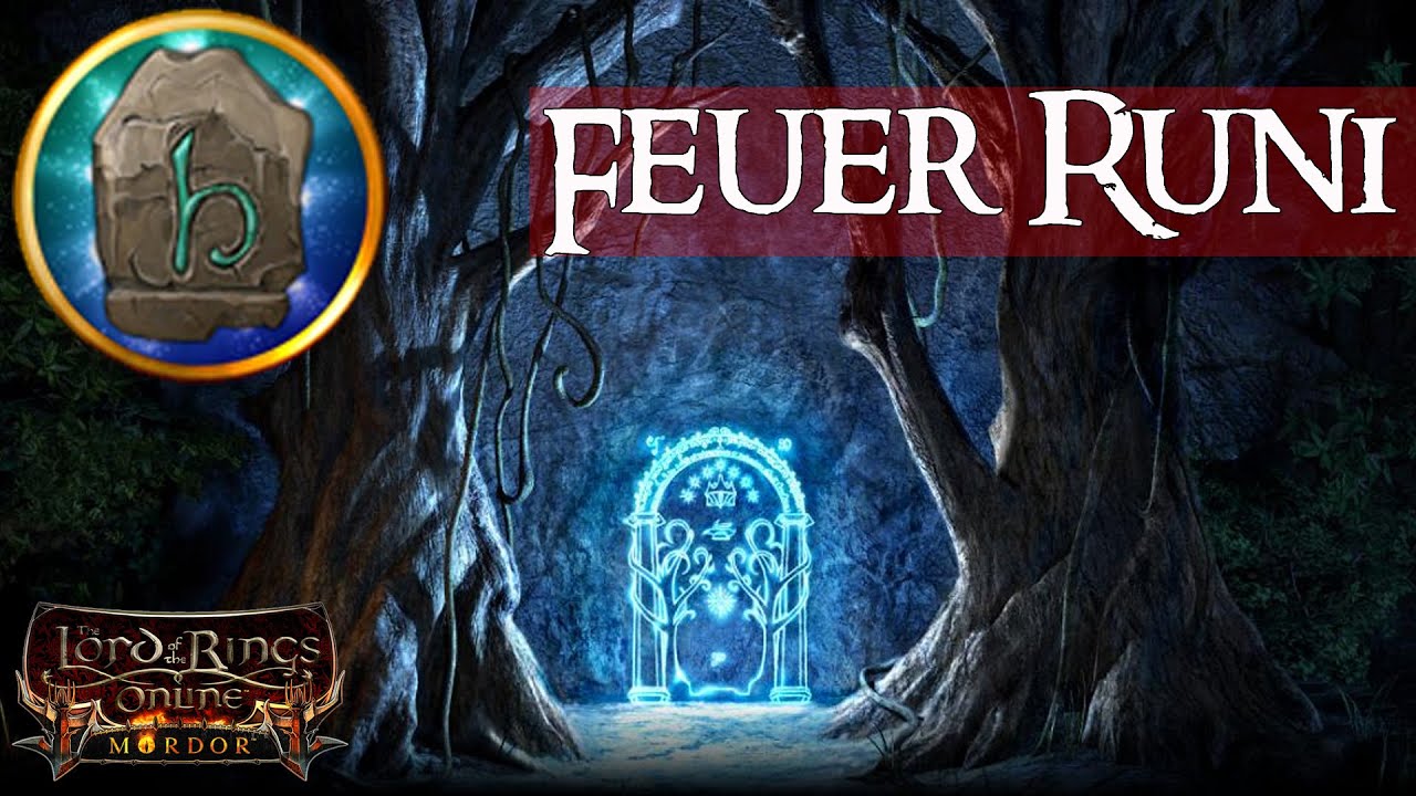 Runenbewahrer auf Feuer macht Erkundungen Stufe 10 🔥 Herr der Ringe Online - Hdro / Lotro