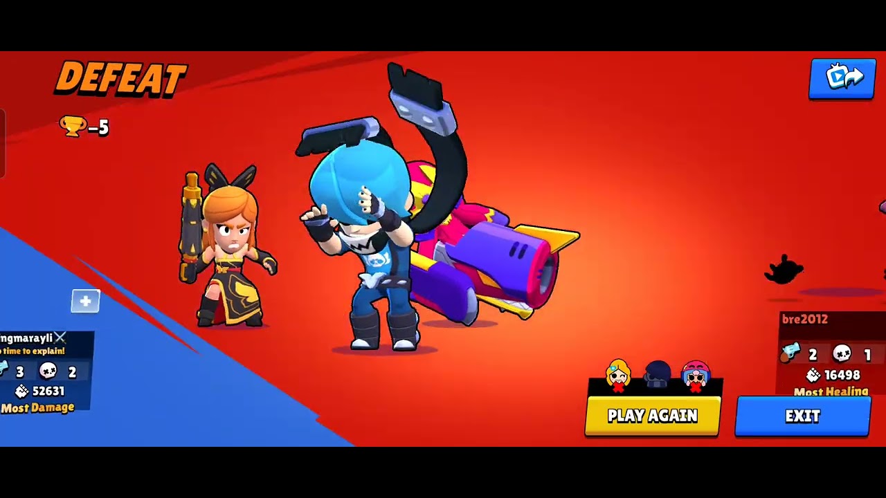 Şakanın Başı Çöndü 😡 Brawl Stars 