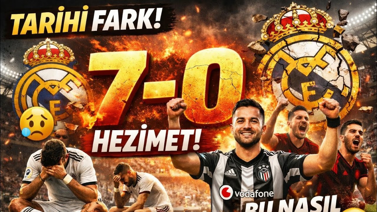 Real Madrid Tarihe Gömüldü! | 7-0’lık Efsane Maç 🔥