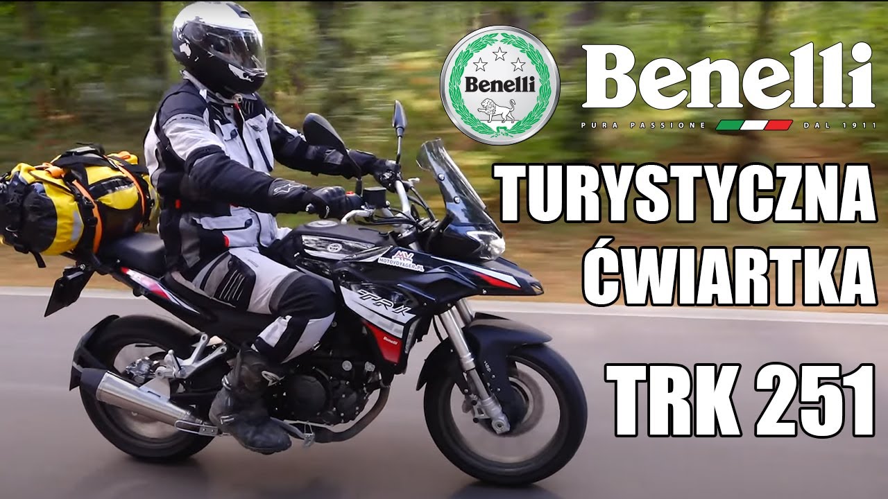 Turystyczna ćwiartka - Benelli TRK 251