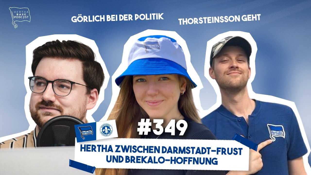 Hertha zwischen Darmstadt-Frust und Brekalo-Hoffnung  Hertha BASE Podcast #349