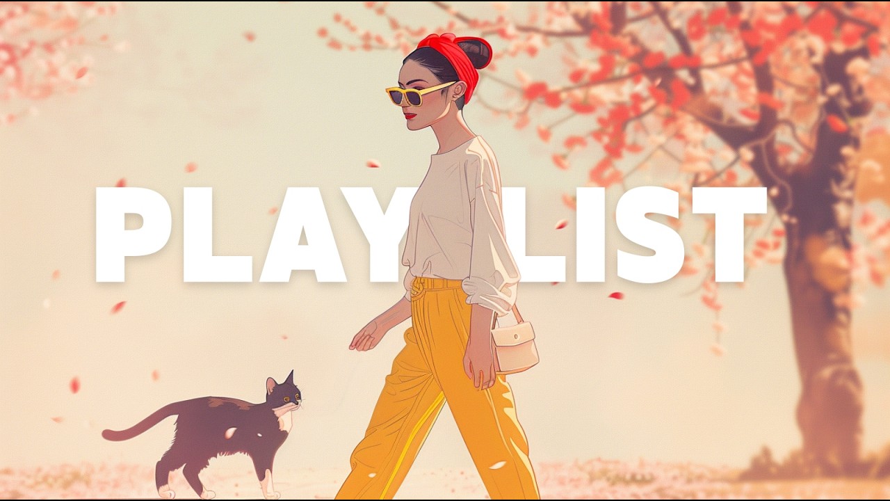 𝐏𝐥𝐚𝐲𝐥𝐢𝐬𝐭🎧 첫 곡부터 기분 좋아지는 벚꽃 산책 재즈 팝 | Cherry Blossom Walk Jazz Pop