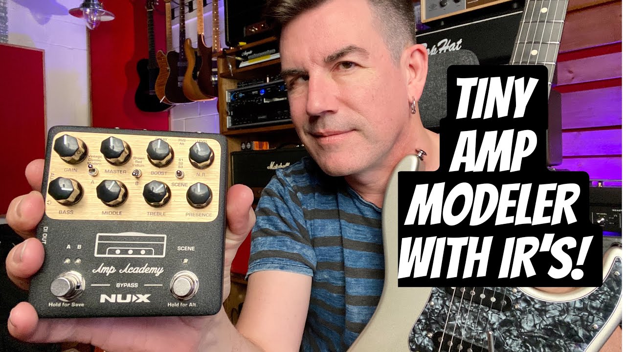 TINY STOMPBOX AMP MODELER с IR! АКАДЕМИЯ УСИЛИТЕЛЕЙ NUX