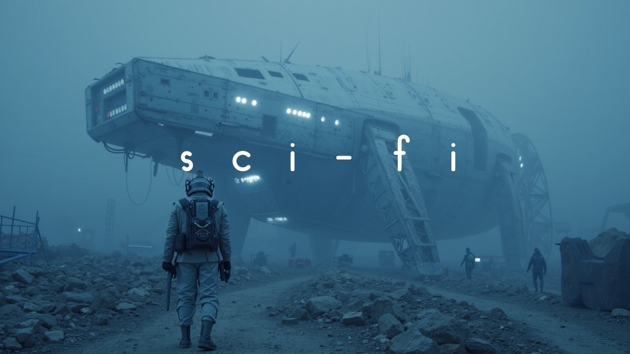 Эмбиент глубокого космоса - Sci Fi для сна и отдыха | Галактическое путешествие 4K