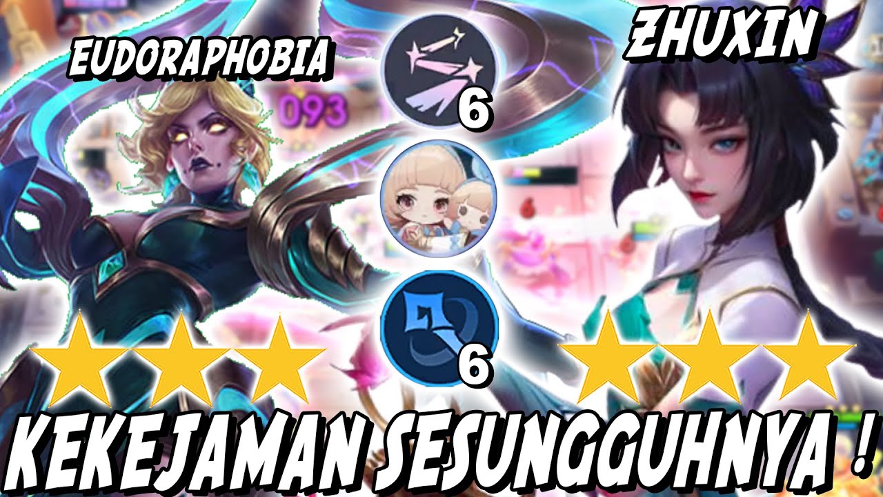 COMMANDER ANGELA + MAGE LUMINEXUS ! UNLIMITED SPAM ULTI EUDORAPHOBIA + ZHUXIN ! KEJAM INI COMBO !