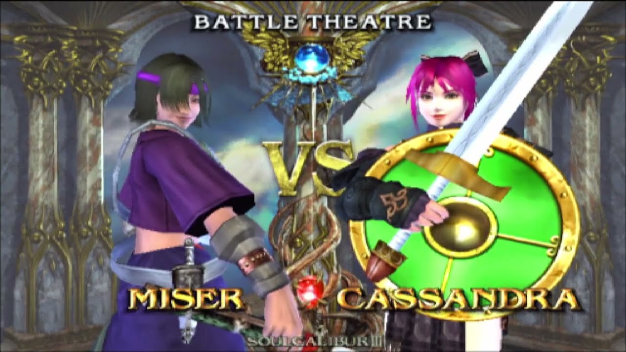 SoulCalibur III Battle Theater 2h CPU vs CPU female only