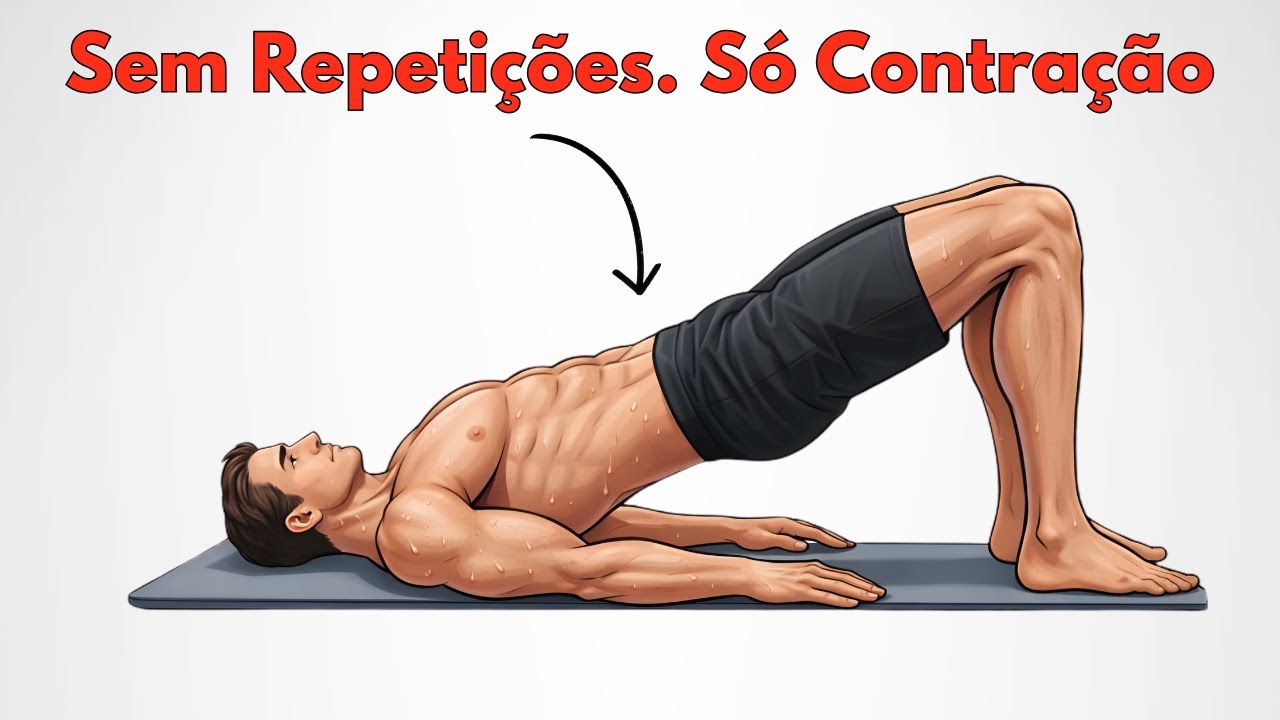 Estes 8 Exercícios Isométricos Vão Transformar Seu Corpo (Sem Movimento)