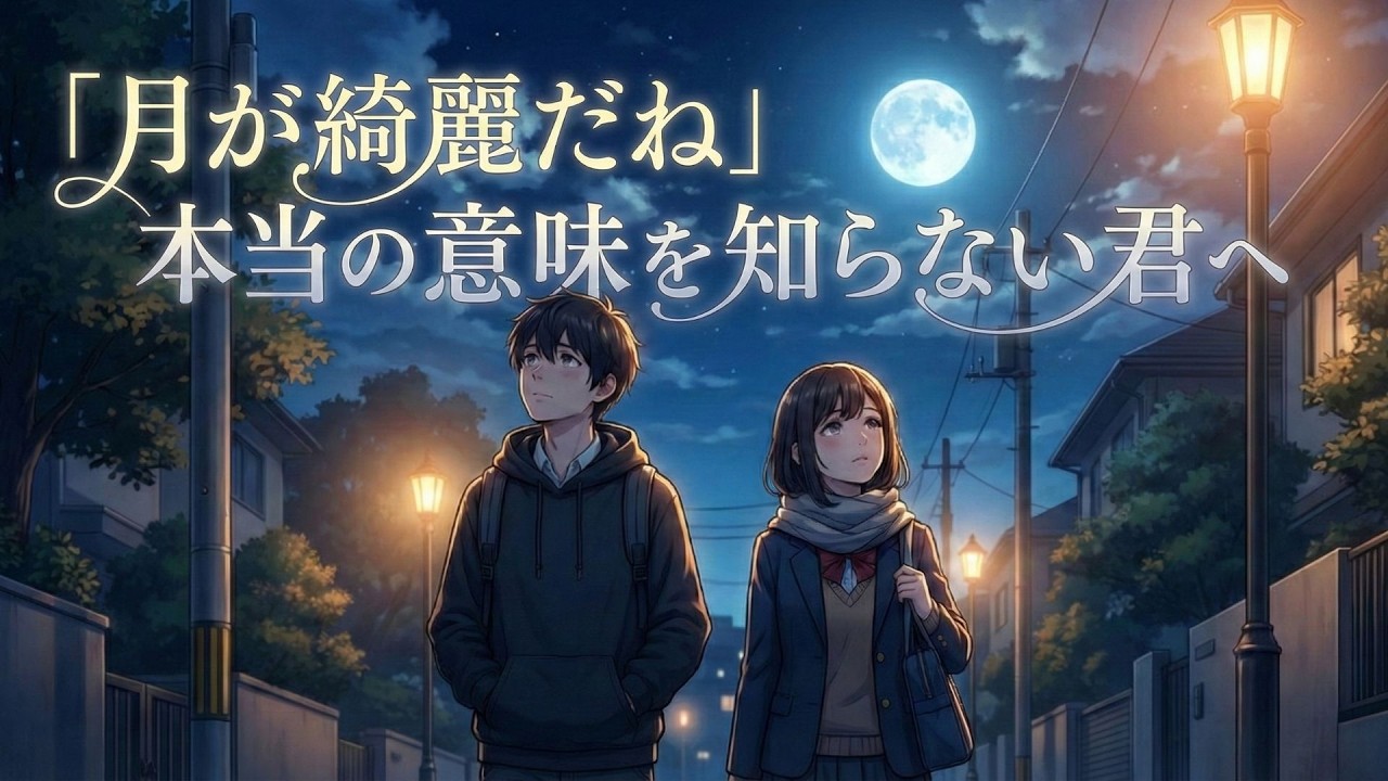 「月が綺麗だね」本当の意味を知らない君へ (English title, lyrics, and detailed explanation included)