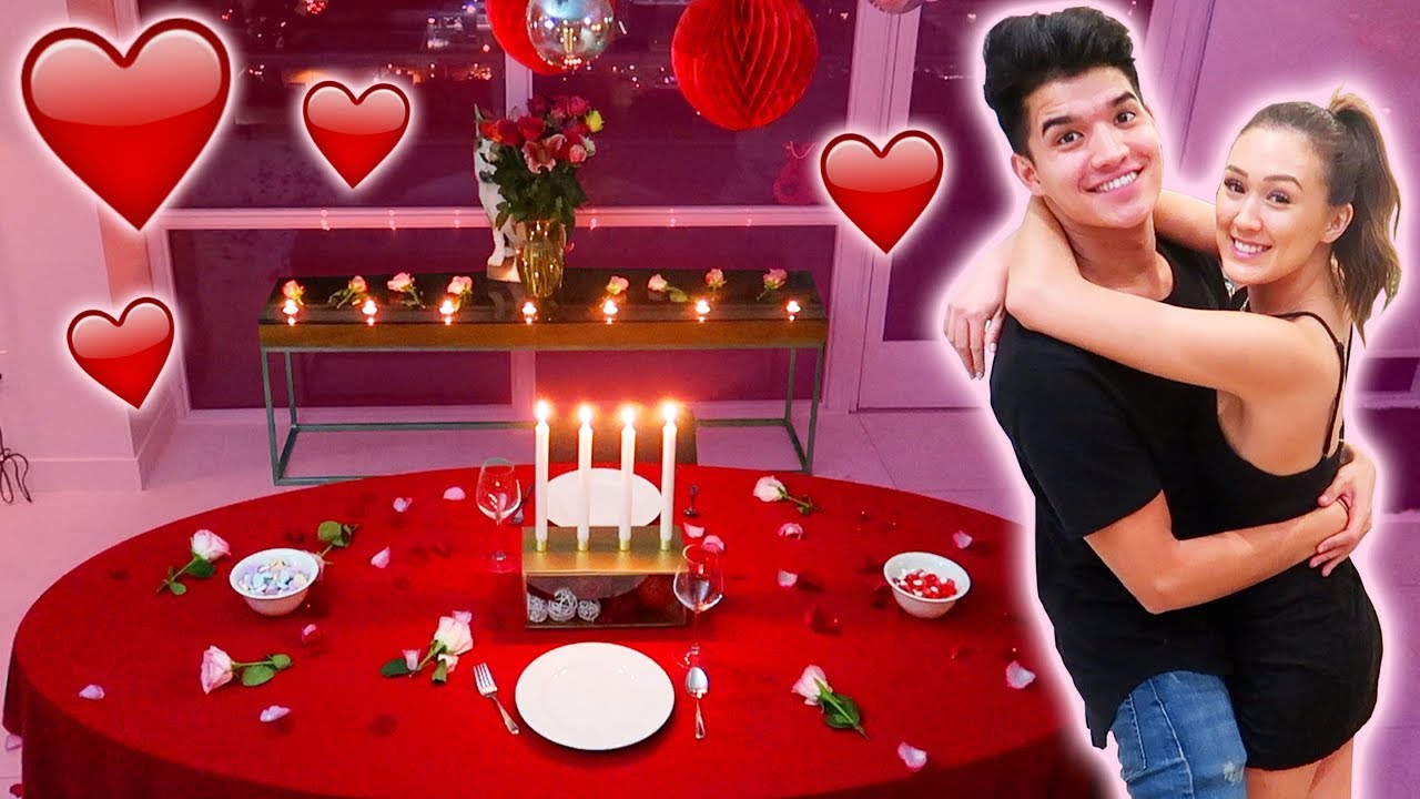 Couples Valentines Dinner Makeover! (DATE NIGHT)