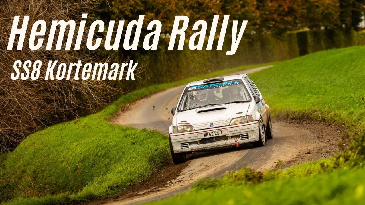 Hemicuda Rally 2024 SS8 Kortemark - Scott Barnes & Andy Hall - Peugeot 106 Rallye Onboard