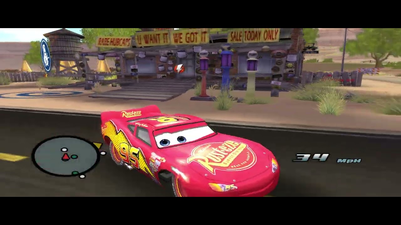 Disney•Pixar Cars Game from 2006