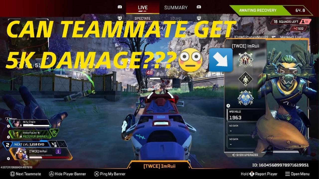 TEAMMATE FARMING LOBBY💀 #ApexLegends #VideoGames #Battleroyale #Apex #ImperialHal #Gaming #Reaction