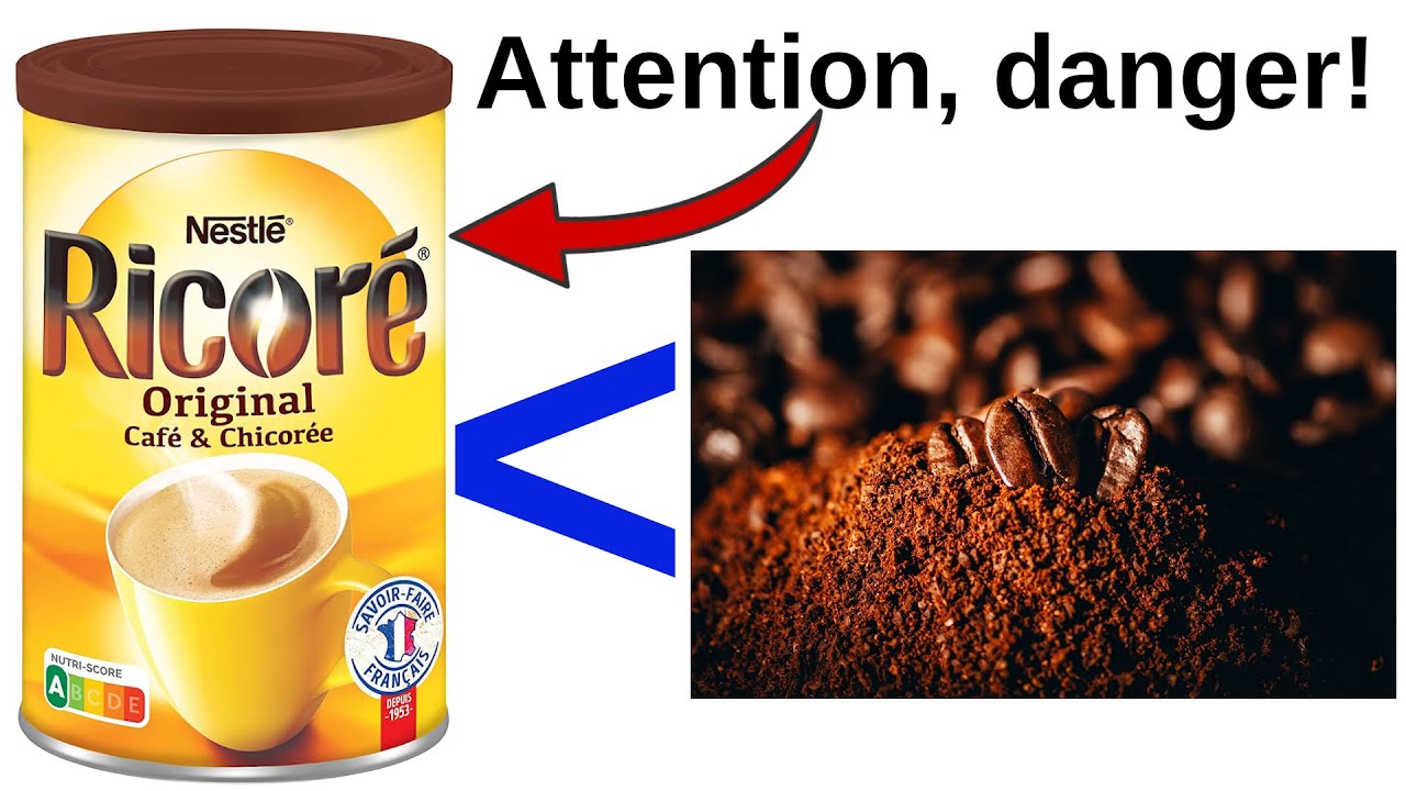 Danger pour la santé de la Ricoré. Ingrédients dangereux de la Ricoré absents du café