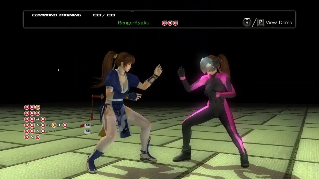 Dead or Alive 5 Last Round - Kasumi Move List